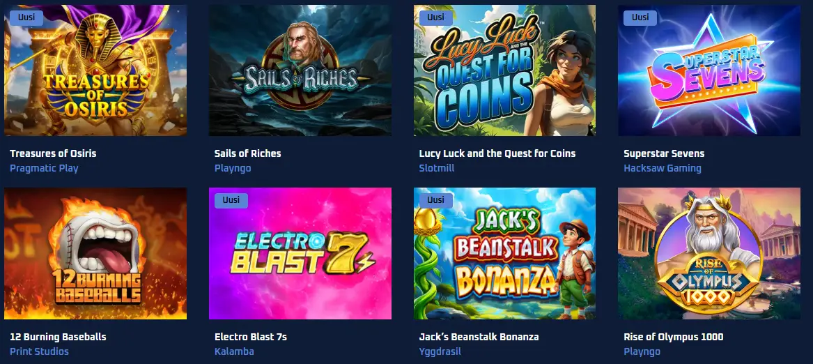 ajojahti casino new slots